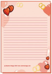 valentine_border_06 Valentine Lined Page #6