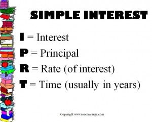 simple interest lessons tes teach simple interest