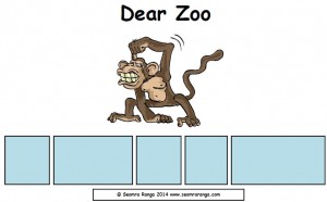 Dear Zoo Sentence Builders
