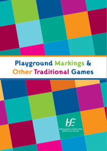 Playground Markings And Traditional Games