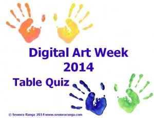 Digital Art Week Table Quiz