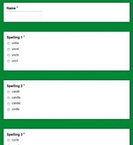 Google Docs Spelling