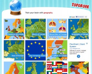 Toporopa Geography Quizzes