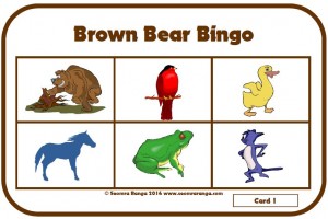 Brown Bear Bingo