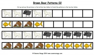 Brown Bear Patterns Pack 1