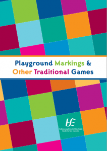 Playground Markings and Traditional Games