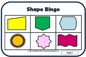 Shape Bingo 03