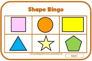 Shape Bingo 04