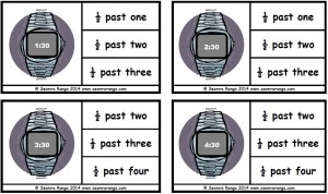 Peg Digital Time: Half Past