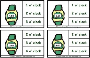 Peg Digital Time: O'Clock