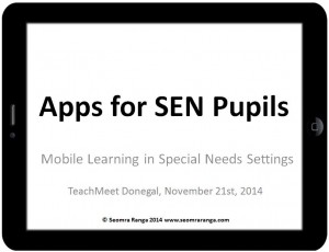 Apps For SEN Pupils