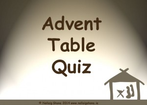 Advent Table Quiz