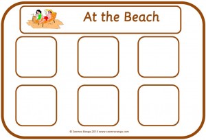 Beach, School and Zoo Sorting