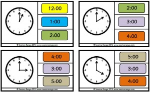 Peg Analogue-Digital Matching: O’Clock