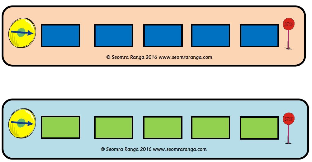 Number Strips 02 | Seomra Ranga