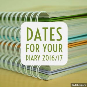 Dates For Your Diary For The New School Year