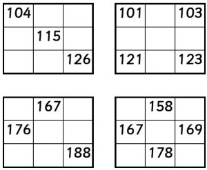 200 Square Patterns