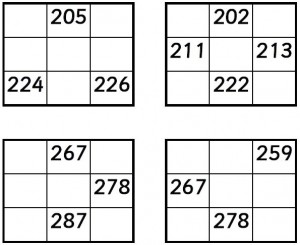 300 Square Patterns