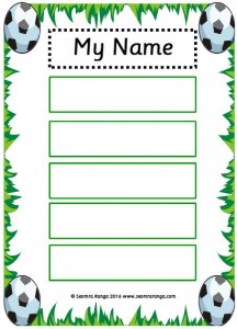 Name Sorting Activity
