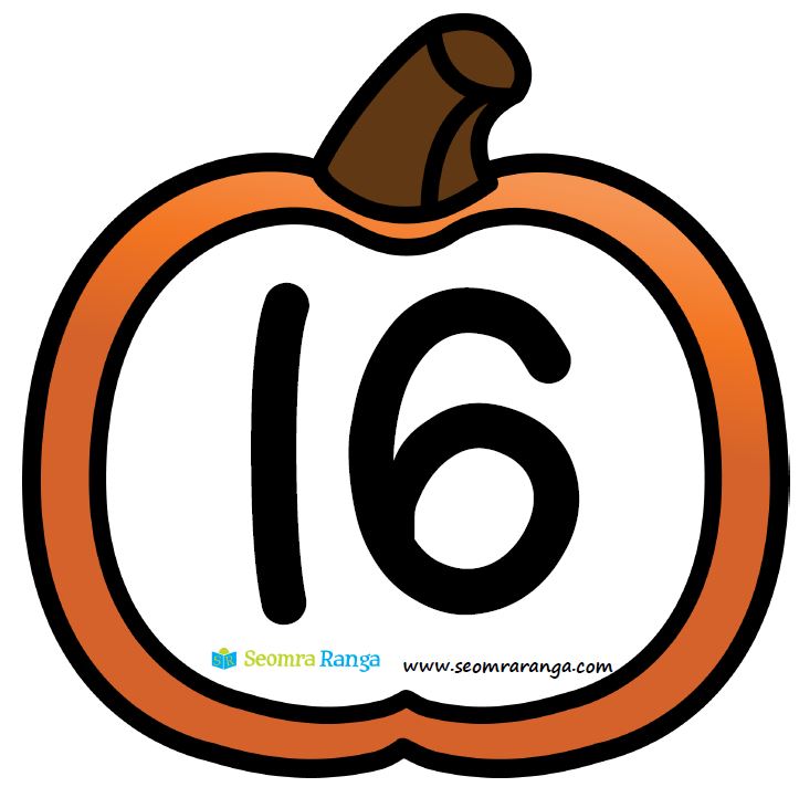 Hallowe’en Numbers | Seomra Ranga