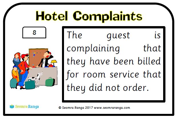 Hotel Complaints | Seomra Ranga