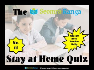 Stay at Home Quiz No. 11