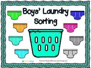 Boys’ Laundry Sorting