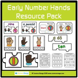 Early Number Hands Resource Pack