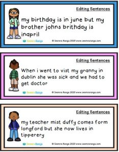 Editing Sentences