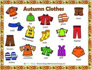 Autumn Clothes Image Mat