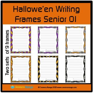 Hallowe’en Writing Frames