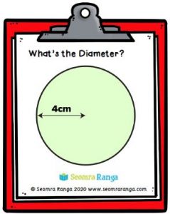 Maths Task Cards – What’s the Diameter?