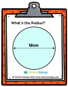 Maths Task Cards – What’s the Radius?