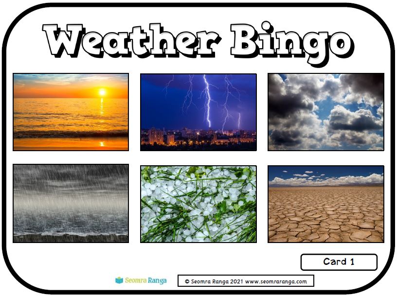 Weather Bingo