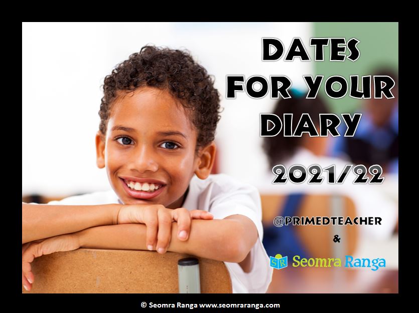Dates For Your Diary For The New School Year