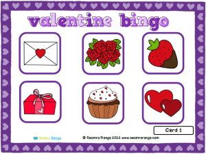 Valentine Bingo 02