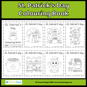 St. Patrick’s Day Colouring Book