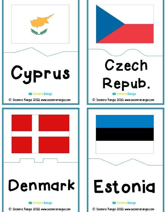 EU Countries and Flags Matching Game