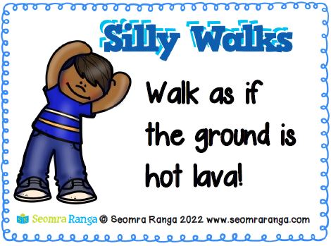 Silly Walks Drama Game