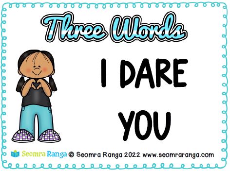 Three Words Drama Game