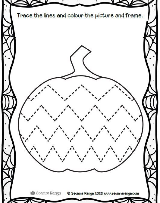 Pumpkin Tracing Booklet