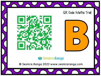 QR Code Maths Trail