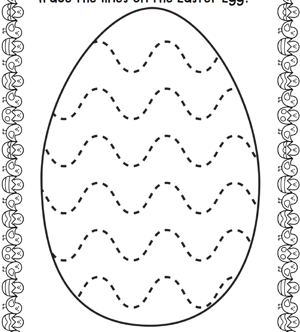 Easter Eggs Tracing Booklet 01