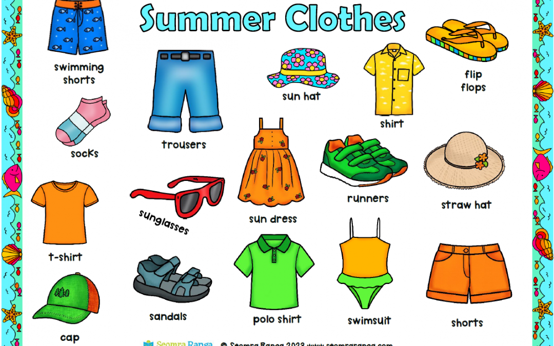 Summer Clothes Image Mat