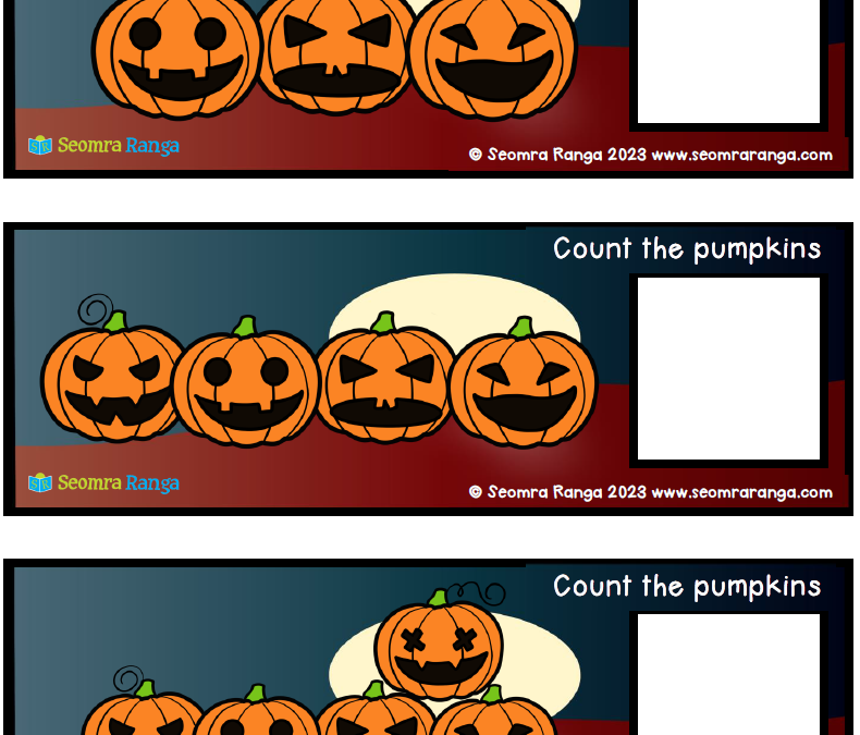 Counting Hallowe’en Pumpkins