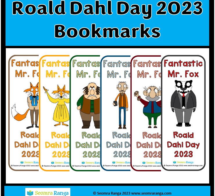 Roald Dahl Day 2023 Bookmarks