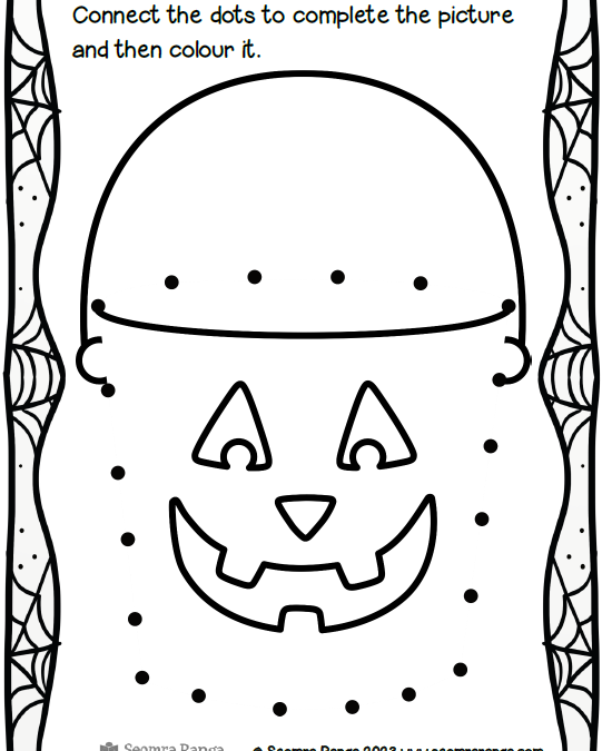 Hallowe’en Dot-to-Dot Booklet 01