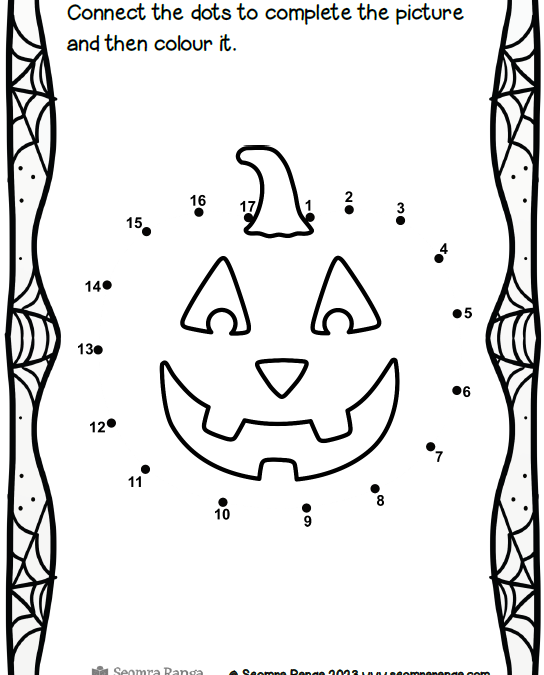 Hallowe’en Dot-to-Dot Booklet 02