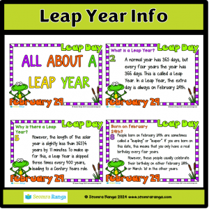 Leap Year Information Seomra Ranga