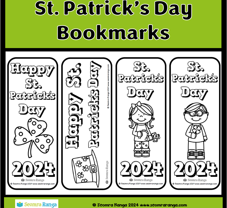 St. Patrick’s Day Bookmarks